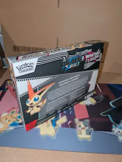 Pokemon TGC Victini Illustration Collection Box - Black Bolt White Flare New! - Image 3