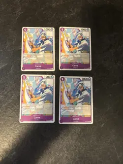 Carne Playset - OP12-066 x4 - Legacy of the Master - One Piece TCG - English - Image 1