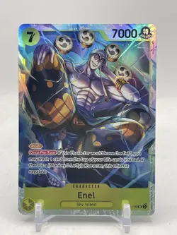 Foil Enel OP05-100 SR Awakening of the New Era One Piece TCG Anime - Image 1