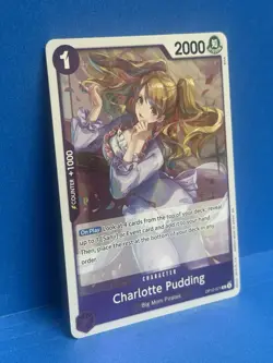 One Piece OP12-071 Charlotte Pudding Rare English - Image 3