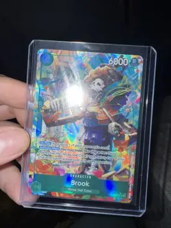 One Piece TCG Brook Alternate Art OP15-032 Adventure onKami's Island Pre-release - Image 1