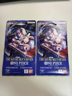 One Piece TCG Azure Sea’s Seven Sleeved Booster Pack OP-14 English - Image 1