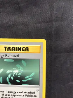 Pokemon Cards: Base Set 1st Edition Common: Energy Removal 92/102 - Image 3