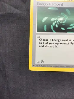 Pokemon Cards: Base Set 1st Edition Common: Energy Removal 92/102 - Image 5