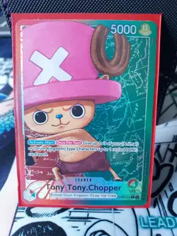 Bandai Tony Tony.Chopper OP08-001 Parallel Foil Leader Two Legends 5000 One Pie… - Image 1