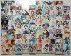 Lot of 100 Japanese Weiss Weiβ Schwarz Dengeki Bunko set - Image 1