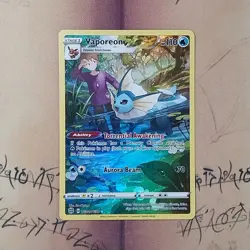 Vaporeon TG02/TG30 Brilliant Stars Trainer Gallery Holo NM Pokemon Card English - Image 1
