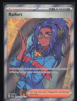 Raifort Ultra Rare 142/131 Pokemon SV: Prismatic Evolutions NM Pokemon Card - Image 1