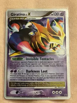 Pokemon Giratina LV.X DP38 Diamond & Pearl Promo Holo 130 LP TCG Card 2009 - Image 1