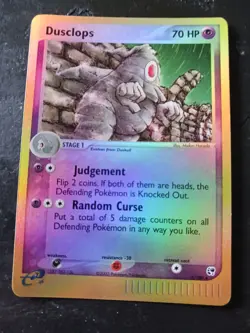 Dusclops 4/100 Reverse Holo EX Sandstorm Pokemon Card Rare E Series - Image 1