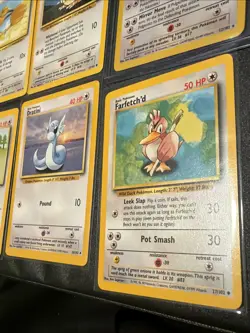 9 Vintage Base set /102 Pokemon Cards Lot/Bundle Basic/Rare Electrode Dratrini + - Image 5