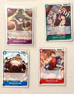 Monkey.D.Luffy 16 Card Mixed Lot - One Piece TCG Near-Mint Promos Foils & More - Image 5