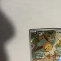 Pokemon TCG Eevee Prismatic Evolutions Black Star Promo Card ETB #173 - Image 4