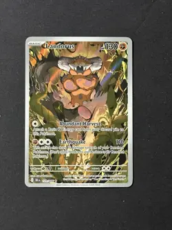Pokemon 3-Card Lot: Landorus 131/086 Sv: BLK IR + Thundurus and Tornadus PROMOS - Image 3