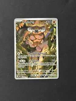 Pokemon 3-Card Lot: Landorus 131/086 Sv: BLK IR + Thundurus and Tornadus PROMOS - Image 4