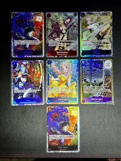 7 OP15 SR Card Lot Bandai One Piece TCG Adventure on Kami's Island Rebecca - Image 1