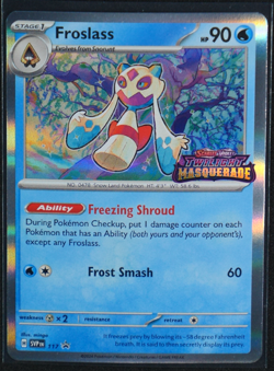 Froslass Holofoil Promo #117 SV: Scarlet & Violet Promo Cards NM - Image 1
