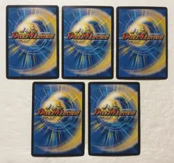 Lot of 5 Japanese Duel Masters Trading Card Game VR Card Set - Image 2