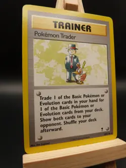 Pokemon Trainer Card : Pokemon Trader 103/110 ( Legendary Collection Set) - Image 2