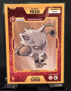 [Peru] Primeape 271 VLP/NM 3R Torneo De Maestros Pokemon Card - Image 1