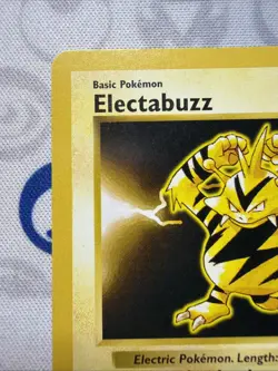 Electabuzz 20/102 Shadowless Base Set Pokemon Card 1999 Lightly Played + - Image 2