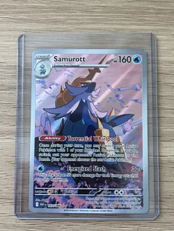 Pokemon TCG Samurott 107/086 Illustration Rare Holo Sv: White Flare Card - Image 3