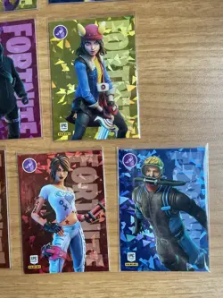 Panini Fortnite Trading Card Series 3 Promo Set USA Shards 1 P - 10 P Mint - Image 4