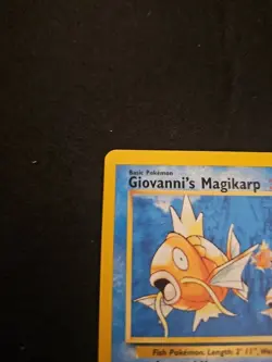 Pokemon TCG Giovanni's Magikarp Gym Challenge Card 73/132 Unlimited LP Vintage - Image 3