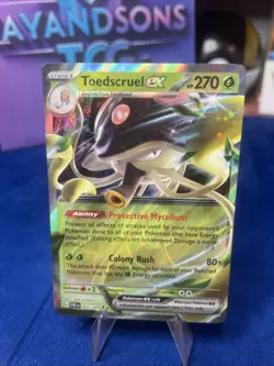 Toedscruel EX 005/091 - Paldean Fates - Pokemon Card - Near Mint - Image 1