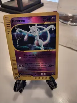 Mewtwo 56/165 Reverse Holo Rare Pokemon Card Expedition Base Set MP - Image 1