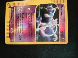Mewtwo 56/165 Reverse Holo Rare Pokemon Card Expedition Base Set MP - Image 3
