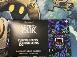MtG Black Lights & Dark Dungeons FOIL - Secret Lair X Dungeons & Dragon - Image 2