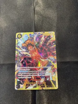 Monkey.D.Luffy OP10-118 SEC Royal Blood Foil One Piece Card Game - Image 1