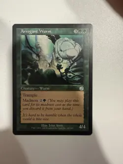 Arrogant Wurm - Torment - Magic The Gathering NM - Image 1