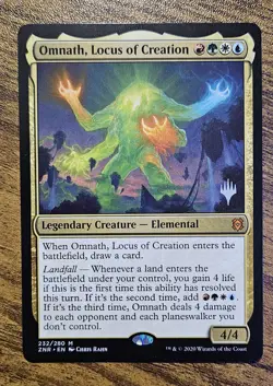 Omnath, Locus of Creation - Promo Pack - Mythic - MM - MTG Zendikar Rising ⚔B&B - Image 1