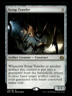 Scrap Trawler LP Light Play Aether Revolt MTG [11279] - Image 1