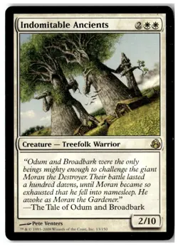 MTG Indomitable Ancients - Morningtide Moderately Played English - Image 1