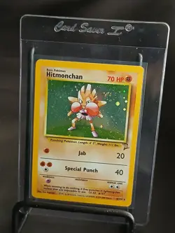Hitmonchan - Pokemon Base Set 2 8/130 - Holo - Ungraded (Swirl) - Image 1