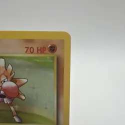 Pokemon TCG Hitmonchan Base Set 7/102 Holo 1999-2000 Wizards Base Set Copyright - Image 4