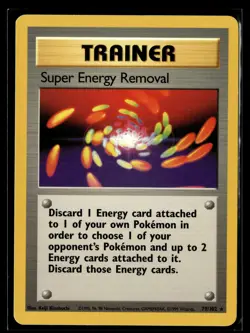 Pokemon TCG Base Set #079/102 Super Energy Removal - Image 1