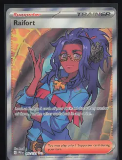 Raifort Ultra Rare 142/131 Pokemon SV: Prismatic Evolutions NM Pokemon Card - Image 1