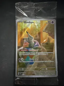 2024 Pokemon, Scarlet & Violet Promos, #75 Mimikyu, Black Star Promo, Sealed - Image 1