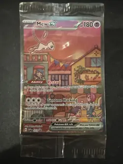 2023 Pokemon, Scarlet & Violet Promos, #53 Mew EX, Black Star Promo, Sealed - Image 1