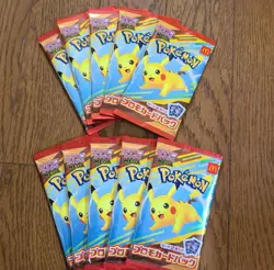 Pikachu 020/M-P 10Set McDonald's Promo 2025 Pokemon Card Japanese Limited＋ARcard - Image 1