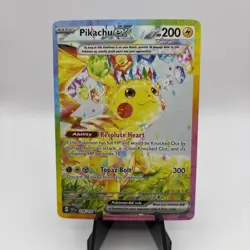 Pokemon TCG Pikachu EX 238/191 Sir Surging Sparks Near Mint English Edition - Image 1