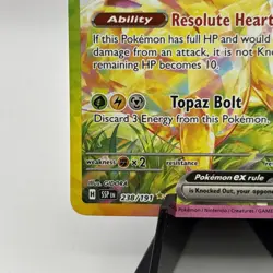 Pokemon TCG Pikachu EX 238/191 Sir Surging Sparks Near Mint English Edition - Image 4