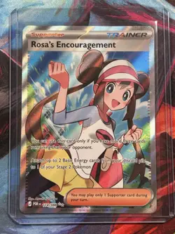Pokemon Rosa's Encouragement 114/088 Perfect Order Full Art NM - Image 1