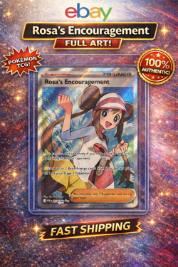 Pokemon Rosa's Encouragement 114/088 Perfect Order Full Art NM - Image 4