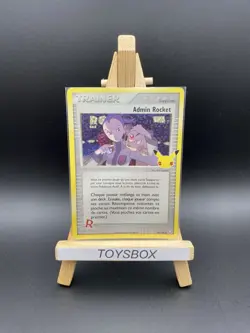 Carte Pokemon Admin Rocket 86/109 / Bloc EB Celebrations 25 Ans EB7.5 / Neuf FR - Image 1