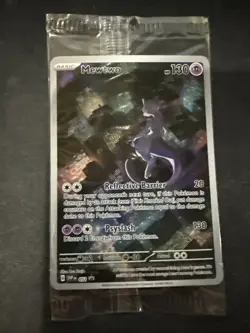 2023 Pokemon, Scarlet & Violet Promos, #52 Mewtwo, Black Star Promo, Sealed - Image 1